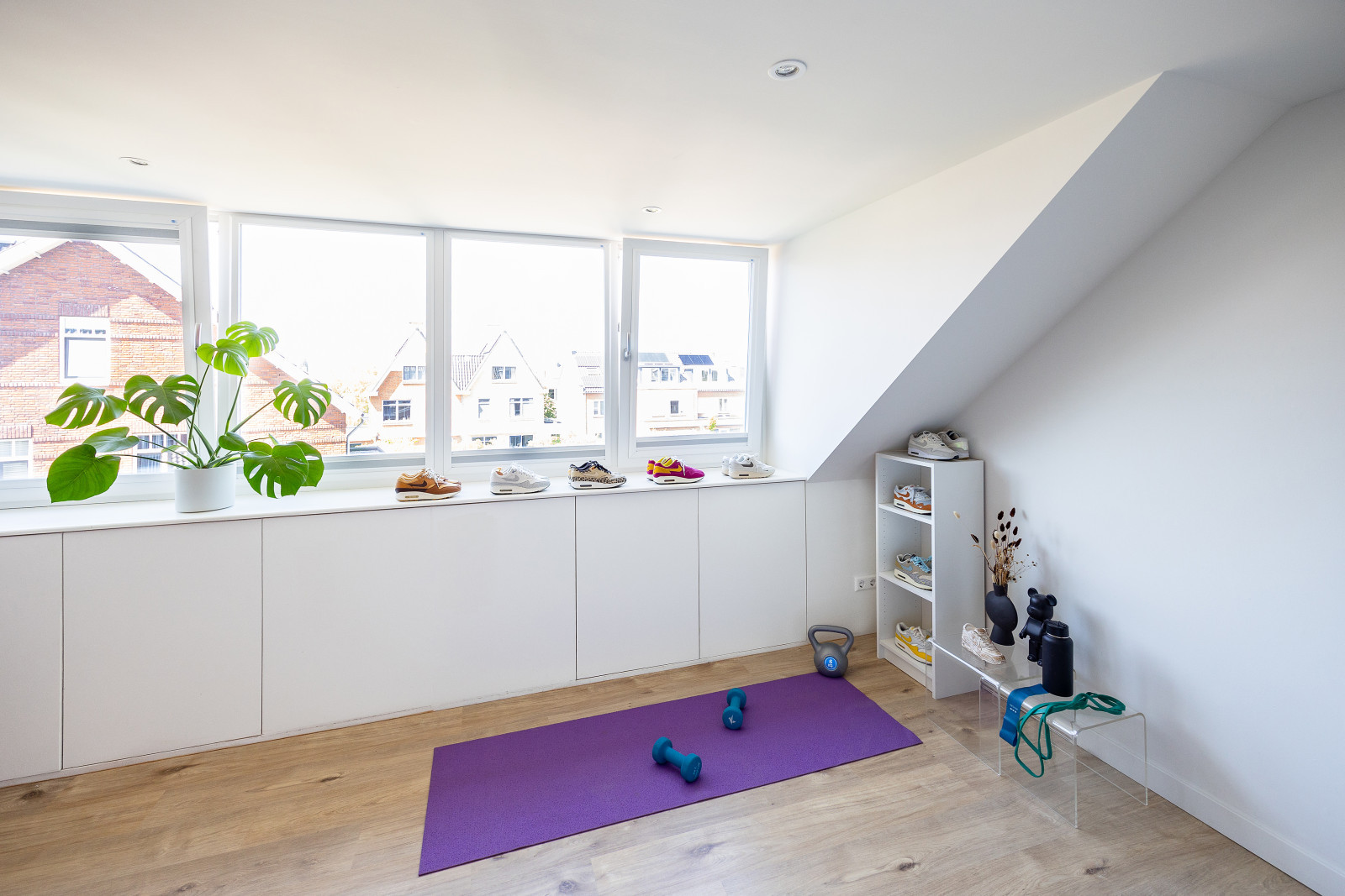 kamer met een dakkapel