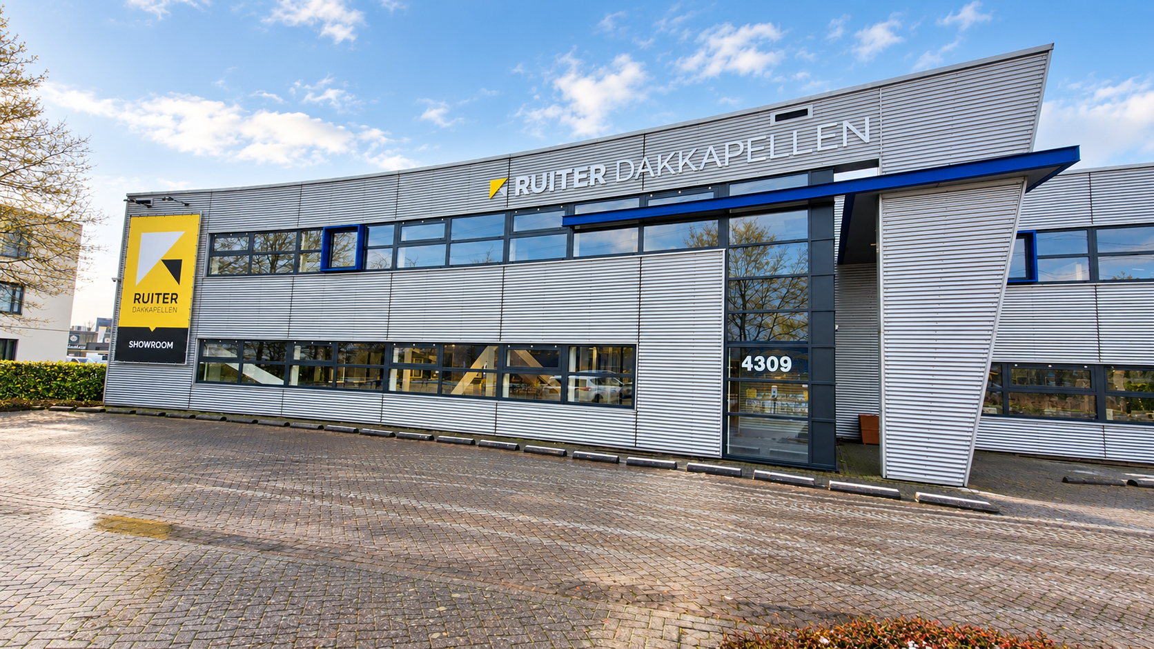 ruiter dakkapellen showroom in eindhoven
