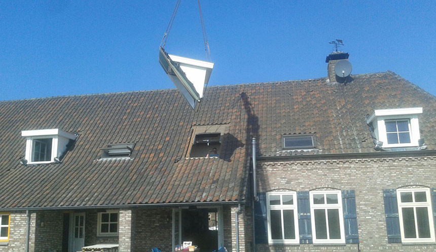 Prefab dakkapel plaatsen Brabant, door Ruiter Dakkapellen.