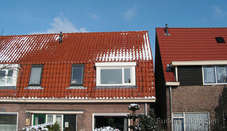 Witte dakkapel Amersfoort.