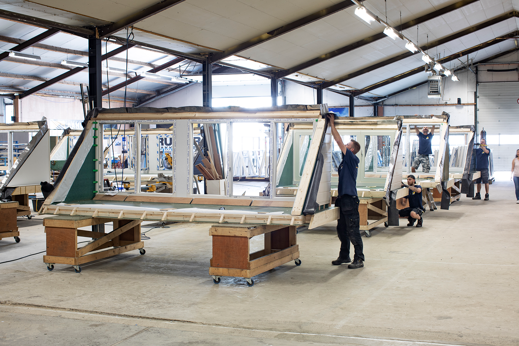 Ruiter Dakkapellen fabriek. Ursem.