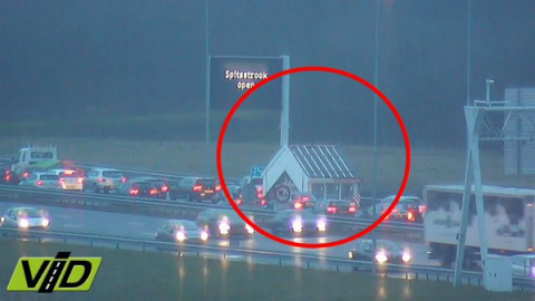 dakopbouw in de file