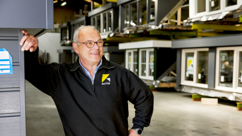 in de fabriek van ruiter dakkapellen