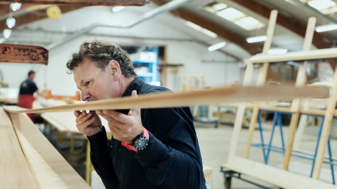 Duurzame materialen Ruiter Dakkapellen: hout.