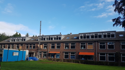 plaatsing ruiter dakkapellen project klooster spes nostra