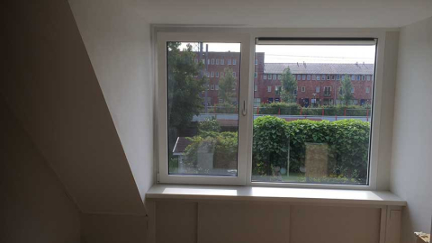 binnenkant ruiter dakkapel in rotterdam