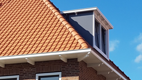 Dakkapel Leiden prefab door Ruiter Dakkapellen.